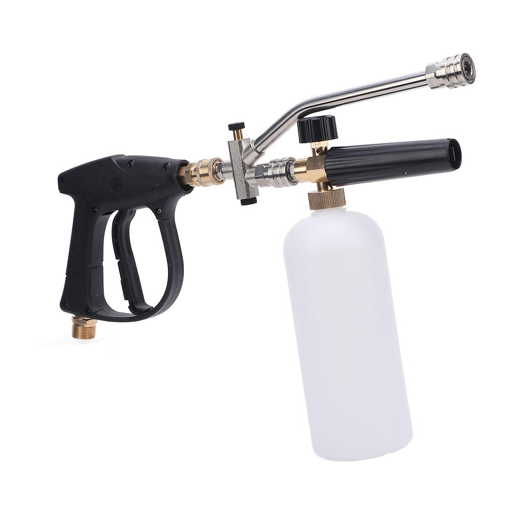 Foam Sprayer 4000 PSI 1L Capacity With 2 Connector Interface 1 4 Inch Nozzle Pressure Washer Foam Cannon Kit for