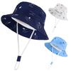 Baby Sonnenhut Säugling Kleinkind Hai Jungen Mädchen Eimerhüte Sommer Sonnenschutz Kinder Strandkappen