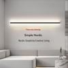Modern Minimalist Bedside Long Strip Wall Light for Bedroom