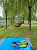 Quick Open Portable Outdoor Hammock with Mosquito Net - Anti-Rollover Design for Adults and Children, Thickened for Camping