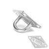 10Pcs M5 Stainless Steel Door Buckle Shade Sail Accessory Hanging Eye Plate Fixing Buckle