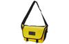 Polyurethan Umhängetasche, Crossbody-Tasche Regular Unisex Helles Gelb 077459-01