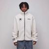 Winter Fleece Zip Up Cardigan Spider Letter Embroidery Streetwear Men Women