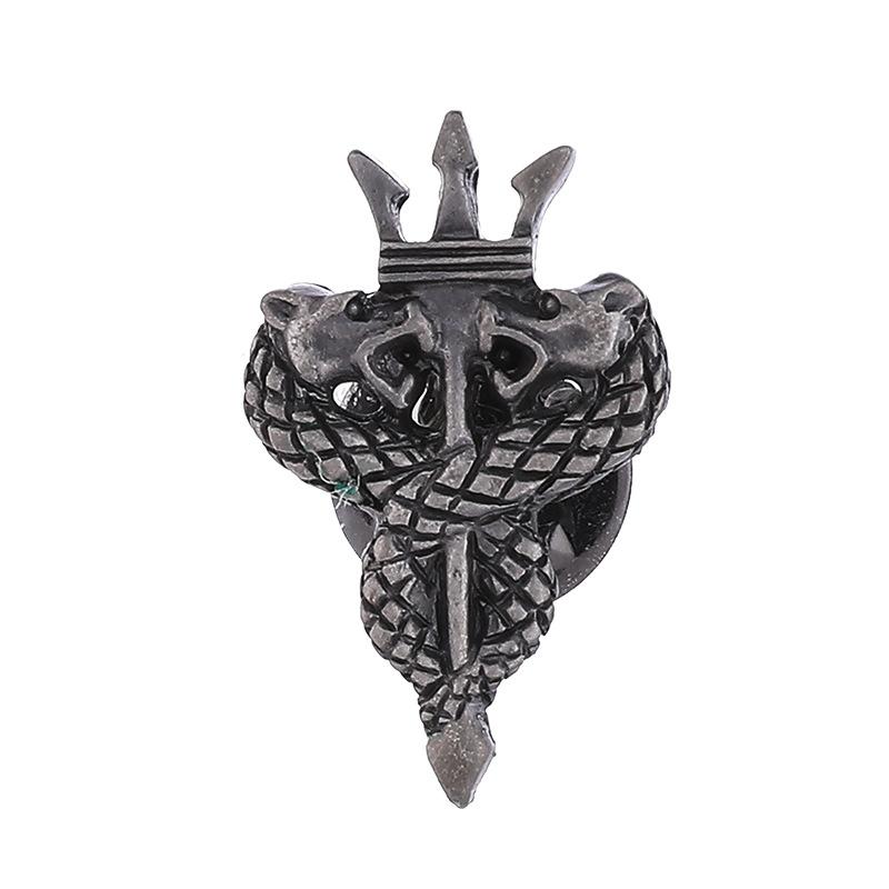 Korean Small Cross Brooches for Women and Men Shirt Suit Collar Pins Fashion Crown Badge Accessories High Quality Jewelry Gifts