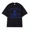 Camiseta De Levantador De Pesas De Mapache Divertido De Humor Dont Spot Mem Trving To Die Camiseta Vintage De Dibujos Anima