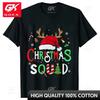 Christmas Squad Crew Unisex T Shirt Hip Hop Soft Tops Fashion Casual Harajuku Santa Claus Xmas Graphic Tshirts Short Sleeve Tees