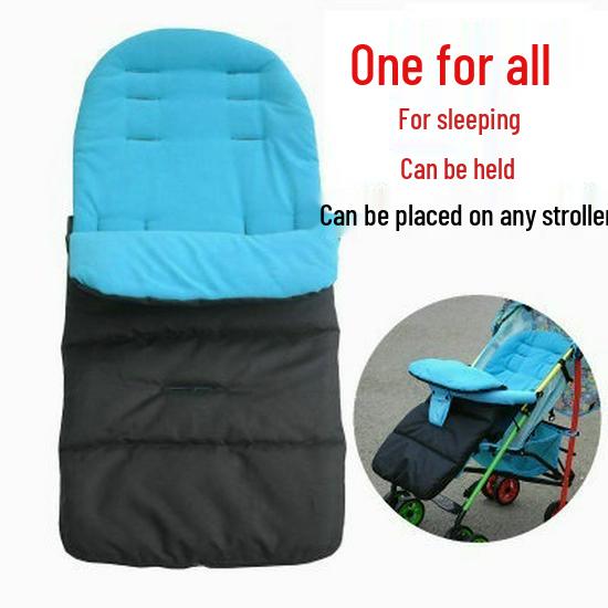 Multifunktionaler Kinderwagen-Fußsack: Winddichter, wasserdichter und warmer Schlafsack