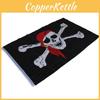 Jolly Roger Pirate Flag Banner Polyester Material Halloween Decoration For Pirates Enthusiasts