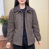Winter 2025 Casual Velvet-Enhanced Warm Cotton Jacket for Stylish Mid-Aged Women - Versatile, Loose, and Thickened Design
