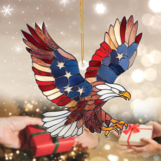 2D Acryl Tier Sonnenfänger Dekoration Innen Außen Garten Hof Fenster Wandbehang Buntglas Hängeornament