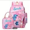 TS JYL laptop bag,Stitch Backpack Lightweight Large School Bag For Grade 1-6 Students