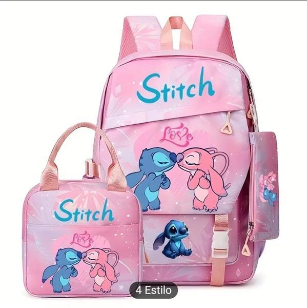 TS JYL laptop bag,Stitch Backpack Lightweight Large School Bag For Grade 1-6 Students