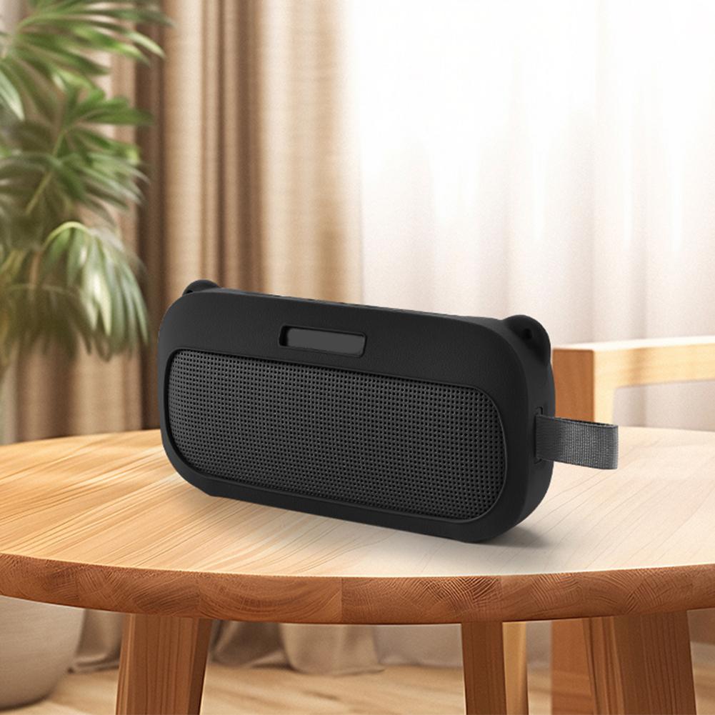 Silicone Protective Cover Travel Protective Carrying Pouch with Shoulder Strap for Bose SoundLink Flex 1st Gen 2nd Gen Speaker