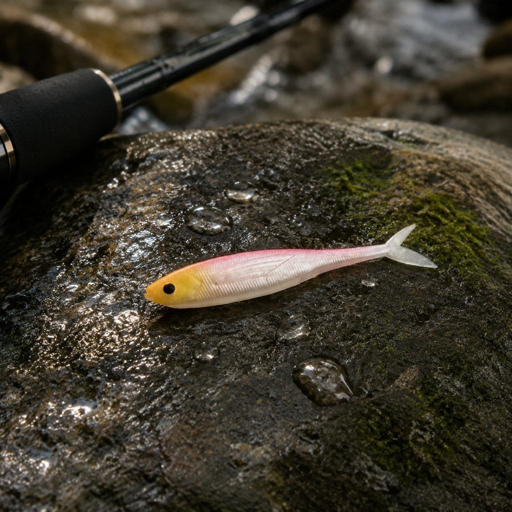 12 5cm 11g Sinking Soft Bait Fork Tail Lure Bionic Fishing Lure for Sea Fishing Freshwater Bass and Predatory Fish Single Pack
