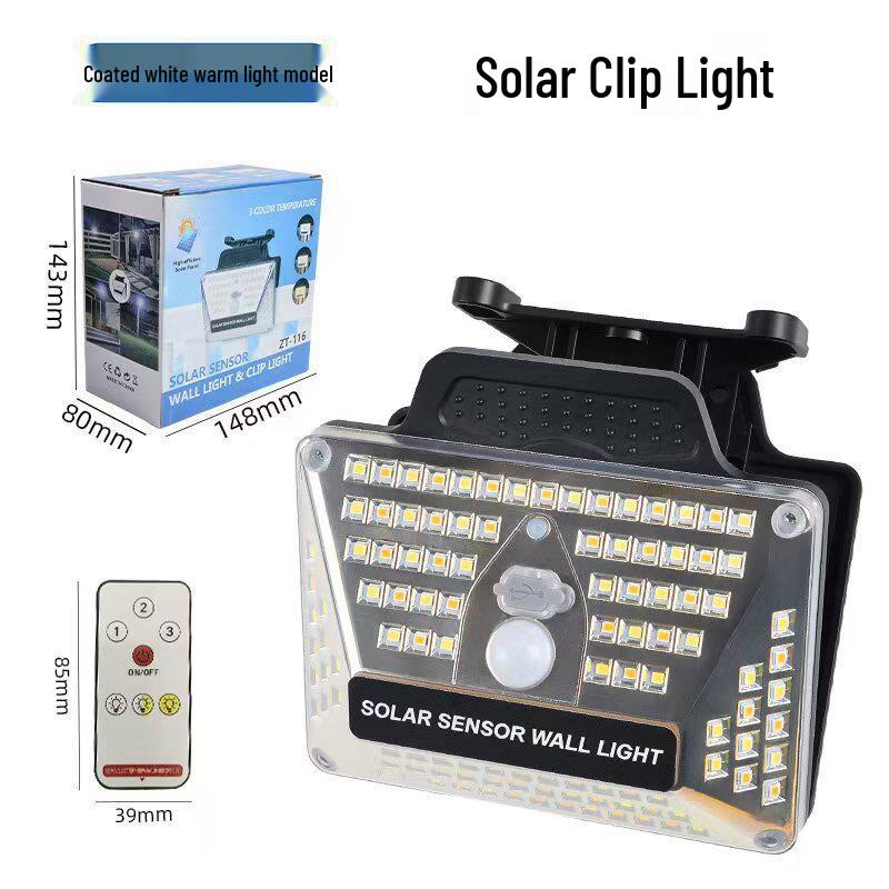 Solar Outdoor Courtyard Light with Motion Sensor – Automatically Illuminates at Night