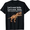 Funny Let's Eat Kids Punctuation Saves Lives Grammar Teacher T-Shirt