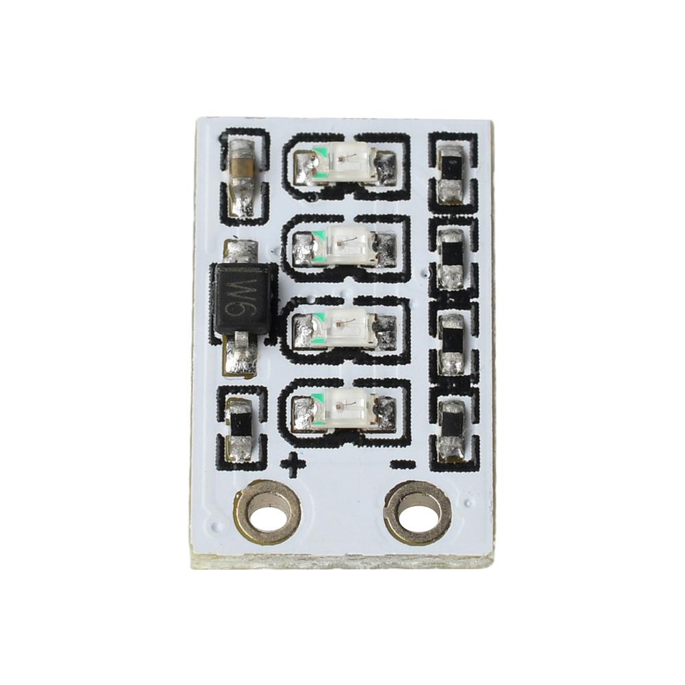 1S 2S 3S Mini Batteriestandsanzeige Modul 4-Kanal Lithium Batterie Leistungsanzeige LED Batteriespannung Strom Tester
