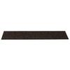 Self Adhesive Stair Treads 15 pcs 76 x 20 cm Dark Brown Rectangular