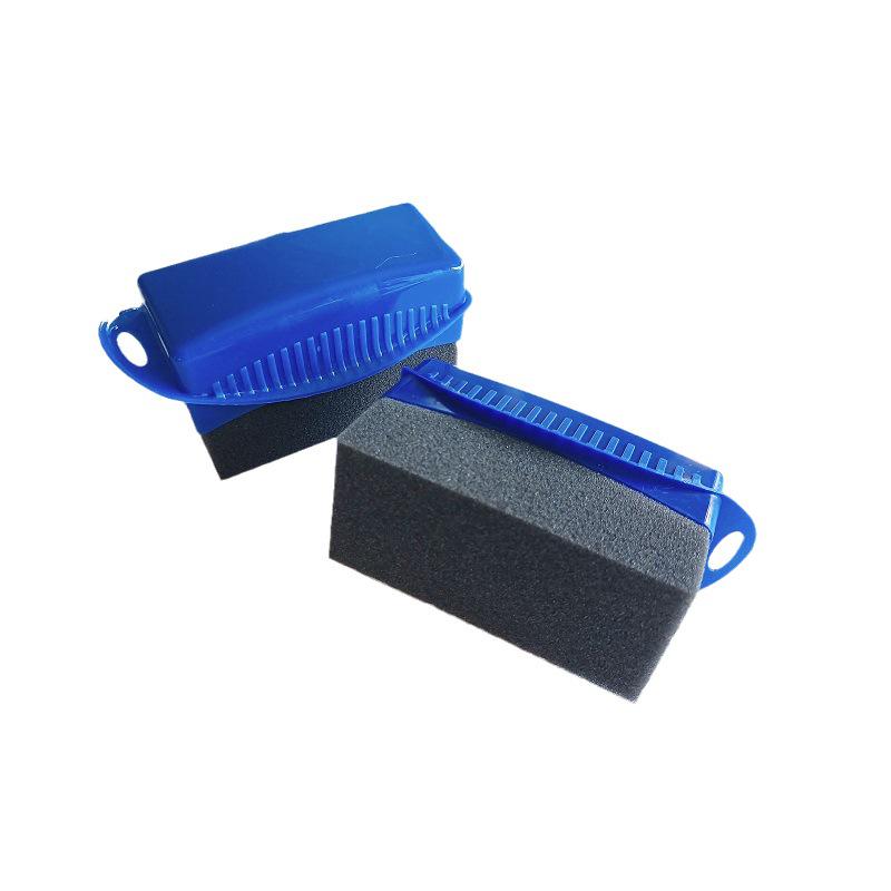 Car Tire Shine & Wax Kit with Sponge Brush