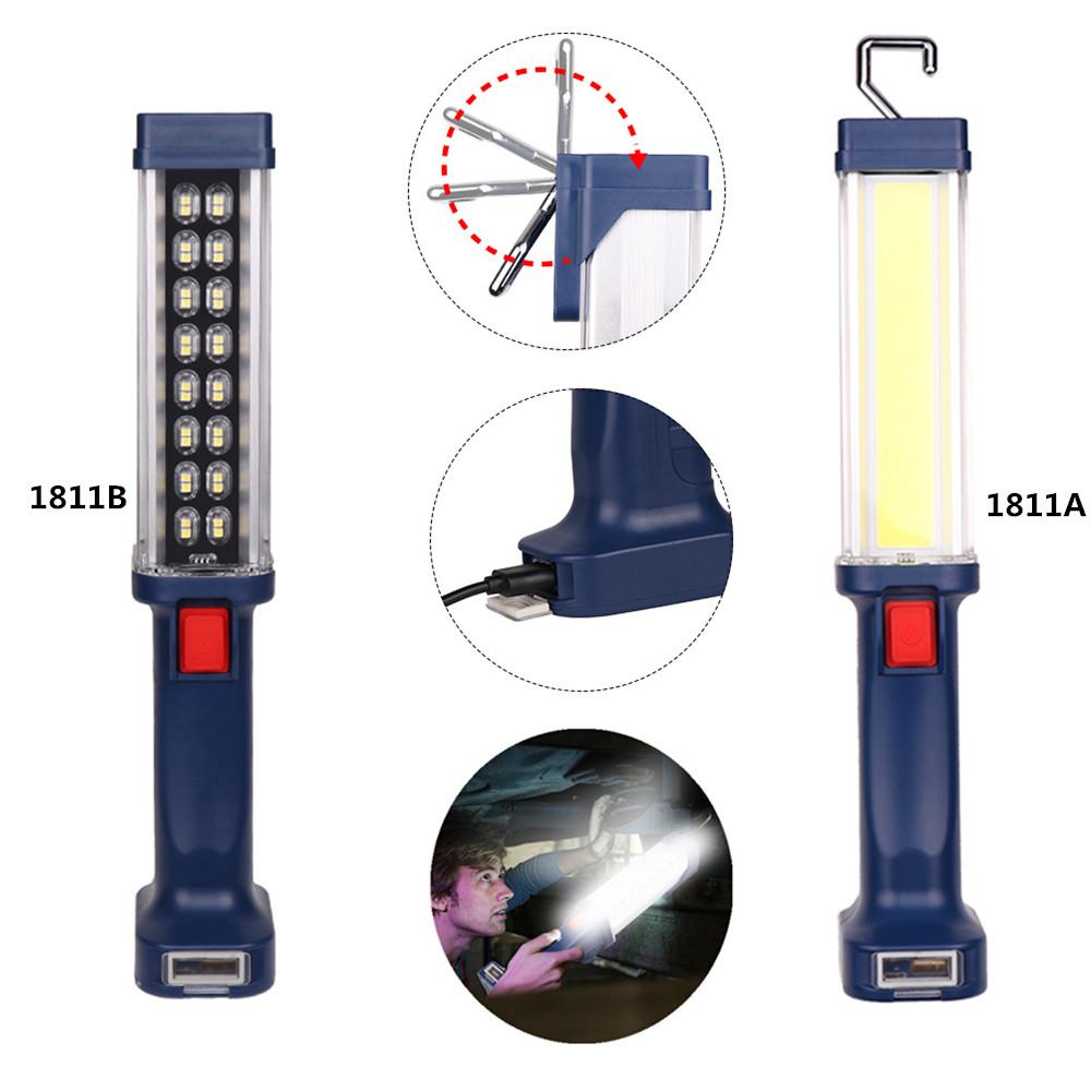 LED COB Work Light Car Handheld Multifunction Flashlight