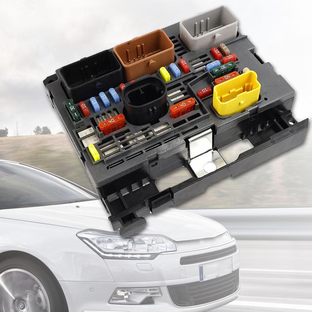 9809742780 9664705980 9675877980 Fuse Box Unit Assembly Under Bonnet BSM R02=R19 for Citreon C5 C4 Peugrot
