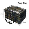 42L Camping Equipment Storage Bag Foldable Large Capacity Oxford Cloth Storage Box with Handle Tactical Picnic Tableware Handbag