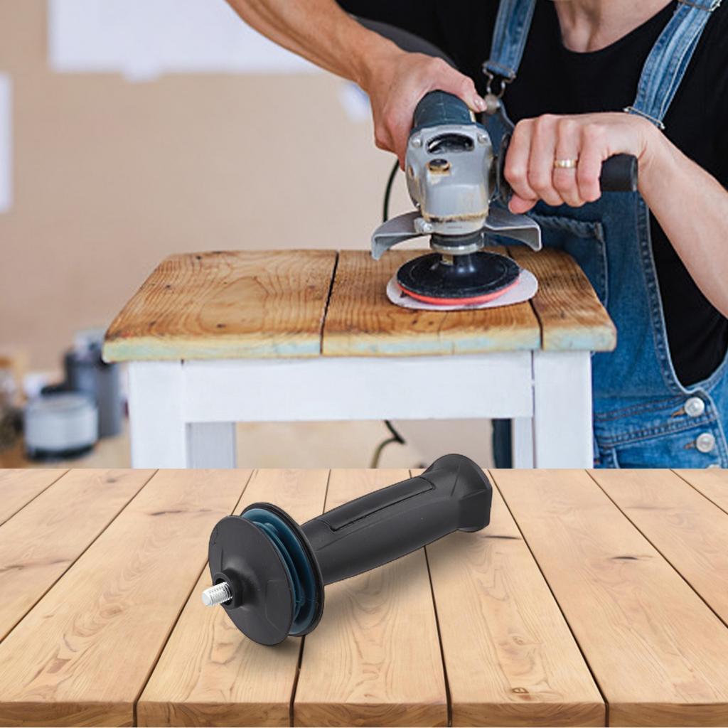 Angle Grinder Handle Anti-vibration Function Black