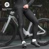 Cycling Shorts for Men, Warm Windproof Fleece Lightweight Autumn Road Bike Pants Equipment, Black, 2XL