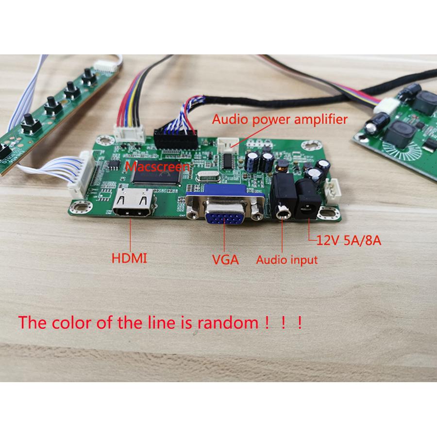 27 " LCD Controller Drive Board Monitor Display Kit For LM270WQ1-SDA1/SDA2/SDC2/SDB1