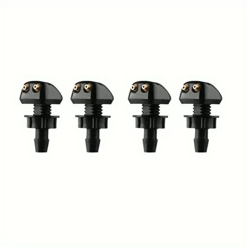 Car Windshield Wiper Washer Spray Nozzle Fits Most Car Models Car Dual Holes Windshield Washer Nozzle Wiper Water Spray Jet