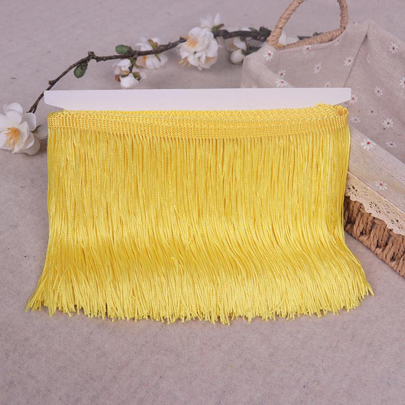Polyester Fringe Tassel Trim (10-20cm) for Stage Costumes, Curtains, Carpets, and Lace Decorations