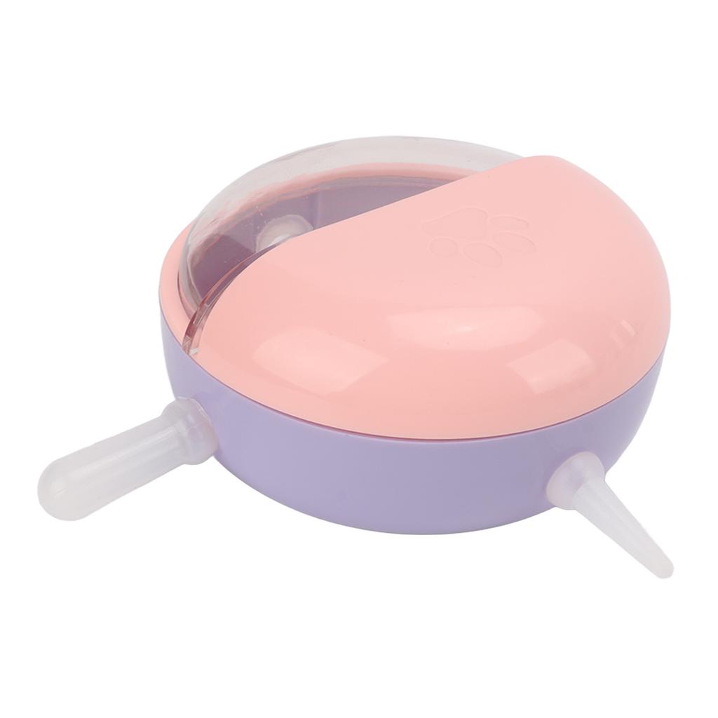 Silicone Kitten Nipple Feeder Biomimetic Pet Milk Feeder for Kittens Puppies Rabbits LambPink