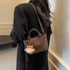 Autumn and Winter Maillard Bag Women's 2026 New Popular Fashion Hand Bucket Bag Versatile Messenger Bag