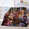 Five Nights Freddy's Characters Soft Comfortable All Seasons Blanket Sofa Office Naps Blanket Outdoor Travel Throw Perfect Gift