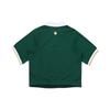 MALBON GOLF Crop Collar T-Shirt Green (Woman)