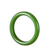 10mm Year of the Snake Wealth Jade Bracelet: Ice Green Floating Flower Design, Women's Ancient Style Xinjiang Imitation Tianshan Green.