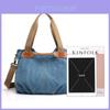 Vintage Canvas Shoulder Bag For Women With Large Capacity And Simple Style For Daily Use
