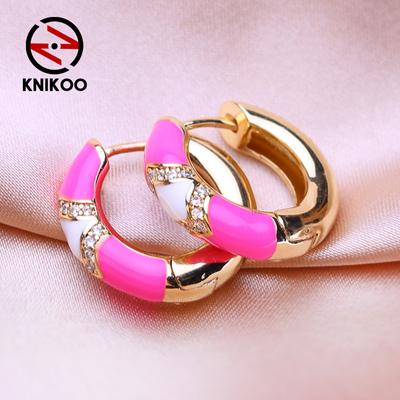 Round Hoop Earrings For Women Fashion Clip Earrings Jewerly For Wedding Party Gifts