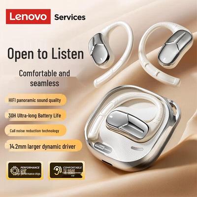 Lenovo Ear-Hook Open-Ear Wireless Bluetooth Headphones