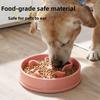 Prevent Choking Slow Eating Dog Bowl PP Material Pet Puzzle Feeder Pet Feeding Bowl  for Dog Cat
