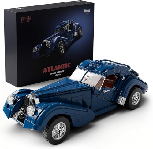 

Конструктор Nifeliz Atlantic Car Blocks, набор строительных блоков в масштабе 1:14 для взрослых, модель автомобиля для сборки, игрушки для декора офиса/дома | Подарок для поклонников автомобилей и Дня рожд