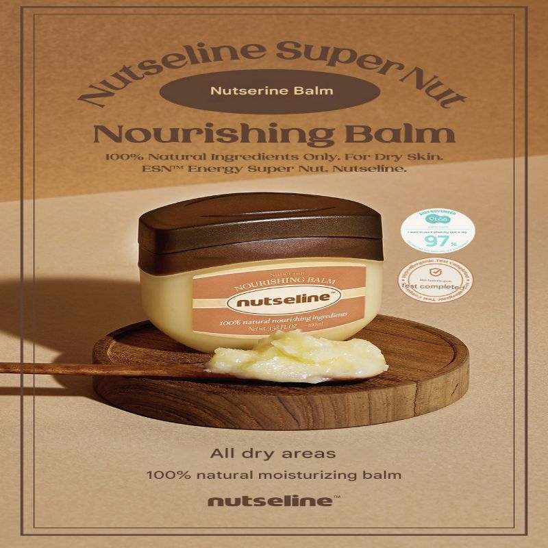 Nutseline Super Nut Nourishing Balm – Deep Moisturizing Body & Skin Balm (100ml)