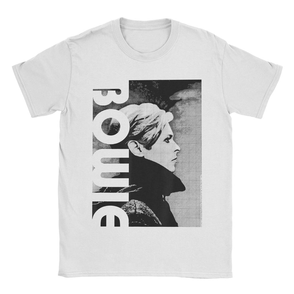 Mens TShirts Davids Cool Bowied Casual 100 Cotton Tee Shirt Short Sleeve  T Shirts O Neck Clothing Gift Idea
