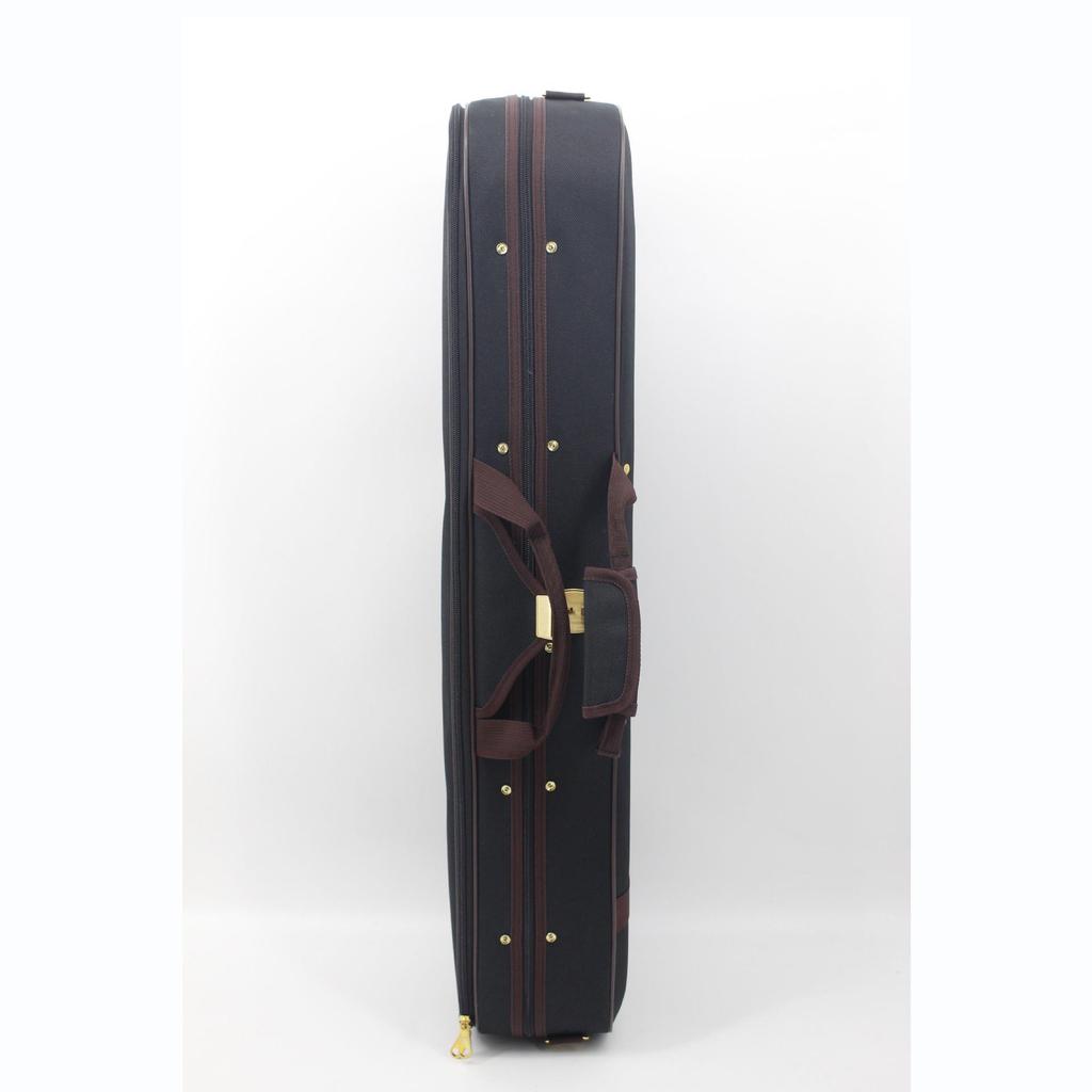 Premium Coffee Violin Case: Shockproof, Waterproof, Lightweight, Dual/Single Shoulder Options