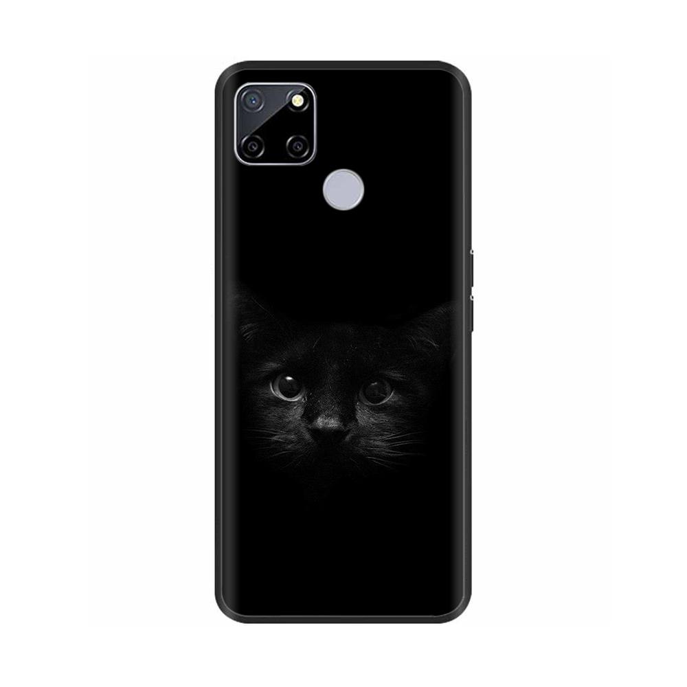 Case For Realme C25 C25s Coque Realme 7i RMX2193 Soft Cartoon Silicone Fundas Phone Case For OPPO REALME C12 Capa Cover Bumper