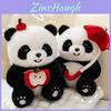 Plush Panda Toy With Umbrella Design For Kids And Collectors