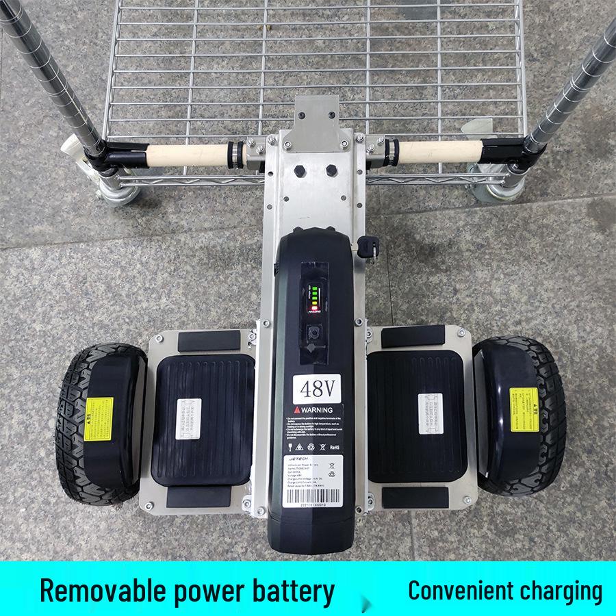 Compact Electric Cargo Bike for Animal Logistics and E-commerce Warehousing