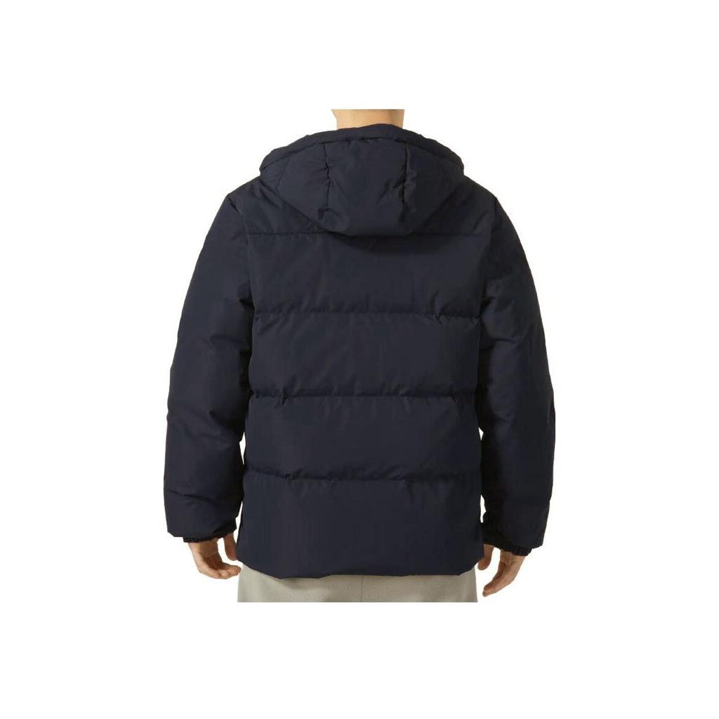 Under Armour Solid Color Casual Hooded Long Sleeve Down Jacket Unisex Jackets Navy-Blue 23600801-409