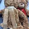 [USED] Brown Teddy Bear with Backpack