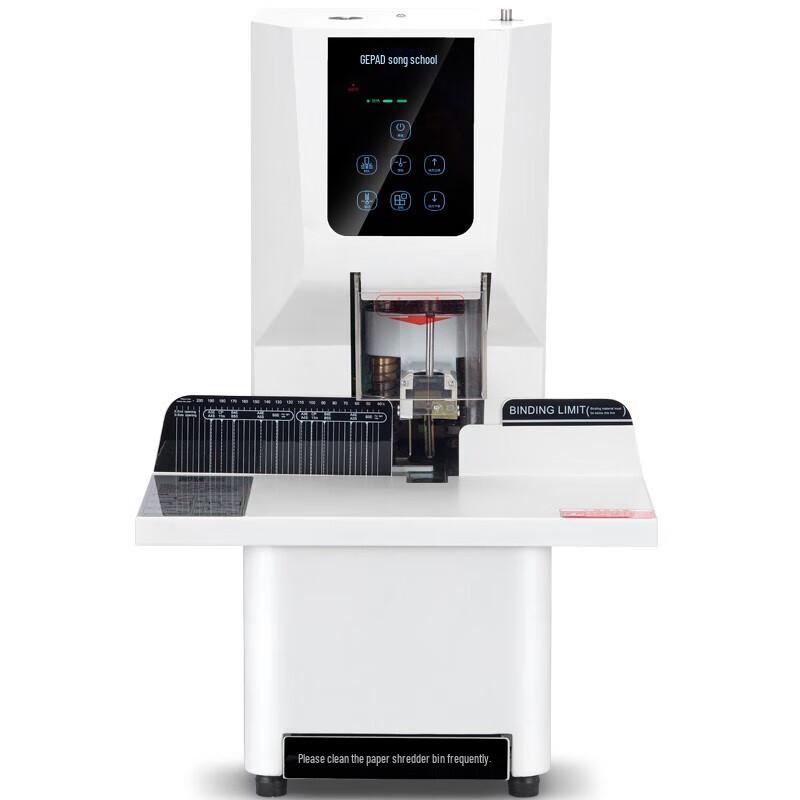 

GEPAD Automatic Financial Document Binding & Punching Machine CN plug (adapter included)